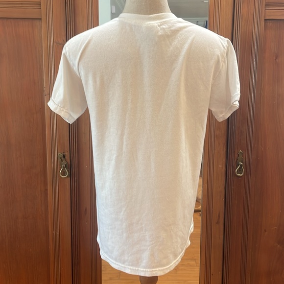 Perdido Key Florida shorts sleeve white T-shirt seagulls Cotton blend size S - Picture 4 of 7